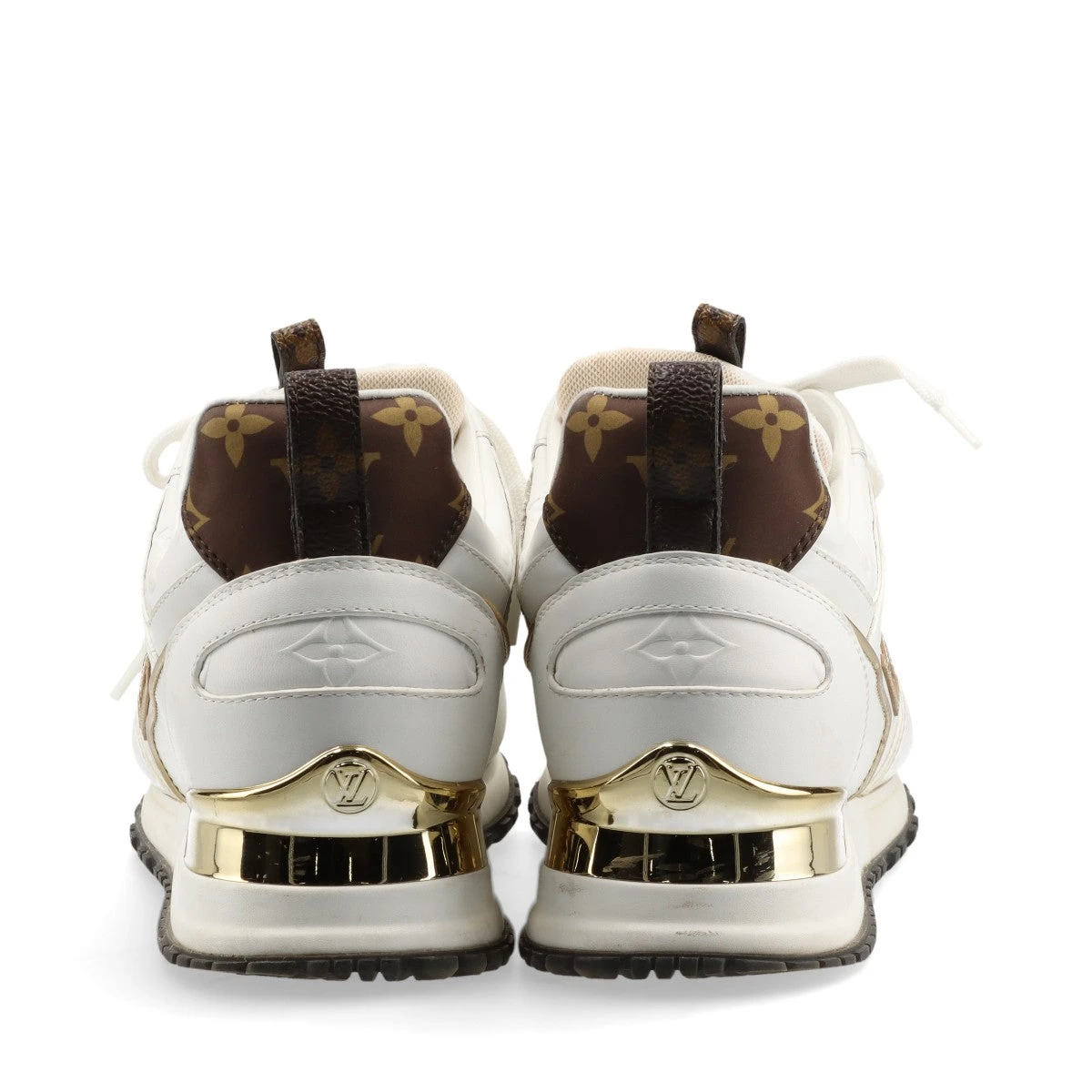 ヴィトン ランアウェイライン 22年 レザー スニーカー 36