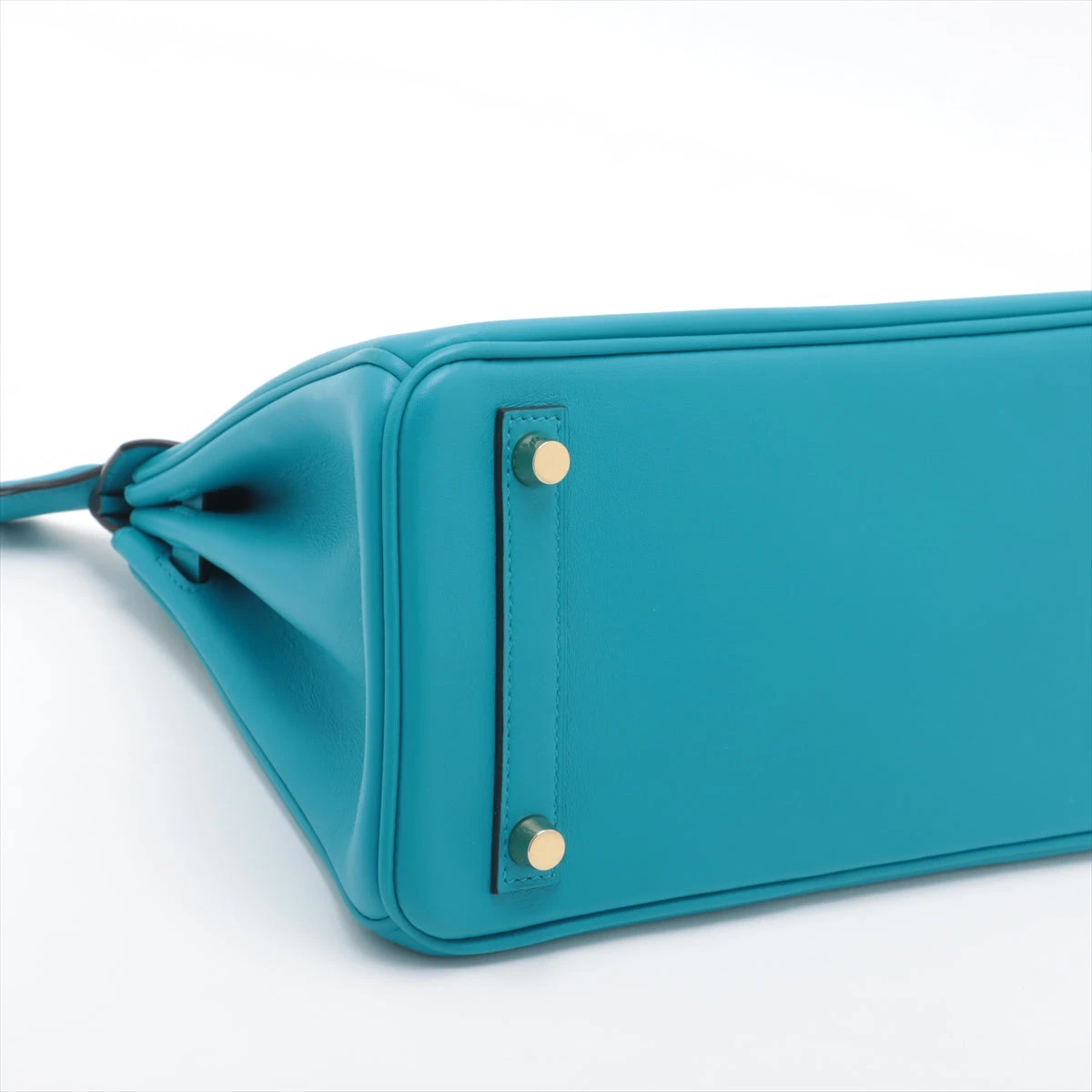 HERMES ブルー・ゴールド バングル Hermès Fusion Blue Gradation/Gold Hardware H057121FD02 GP