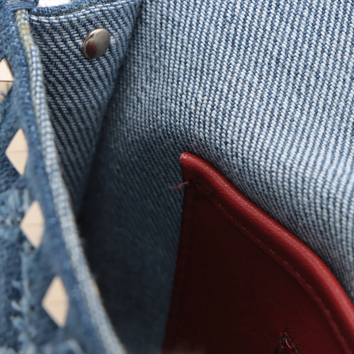 ヴァレンティノガラヴァーニ ロックスタッズ デニム 2WAYショルダー