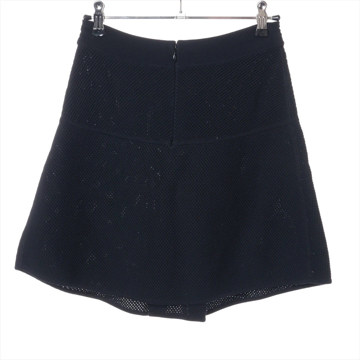 ★美品★シャネル タイトスカート チェック 34 黒白 ココマーク 通年 CHANEL - ☆美品☆シャネル タイトスカート チェック 34 黒白