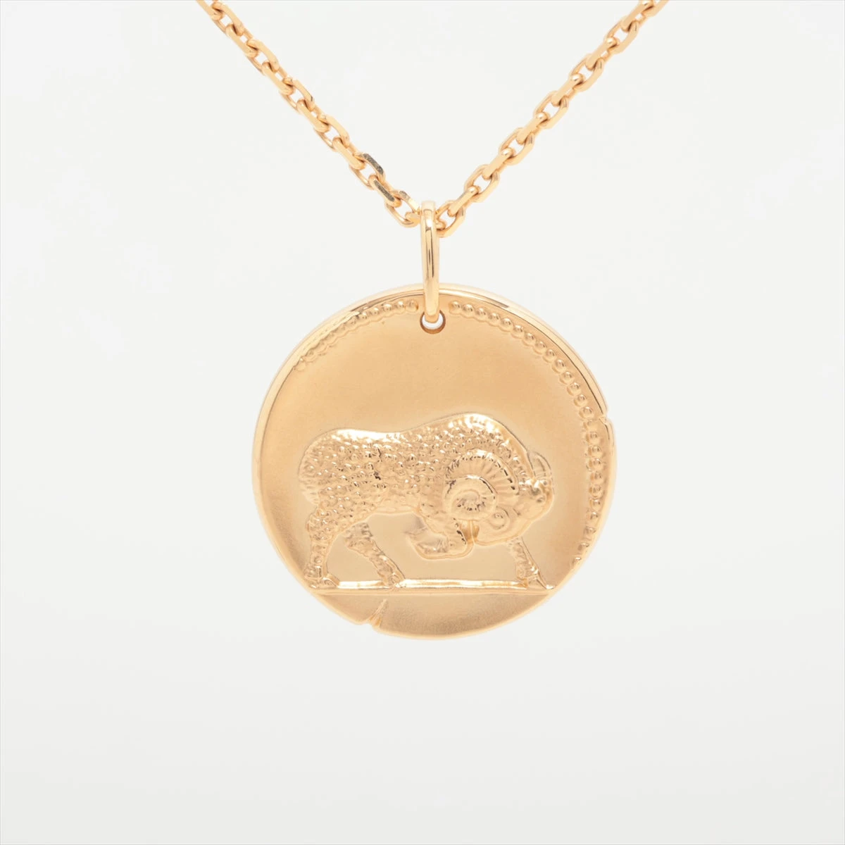 Van Cleef & Arpels ゾディアック メダルアリエティス (牡羊座) ゾディアック メダル カプリコルニ (山羊座) 18K イエロー
