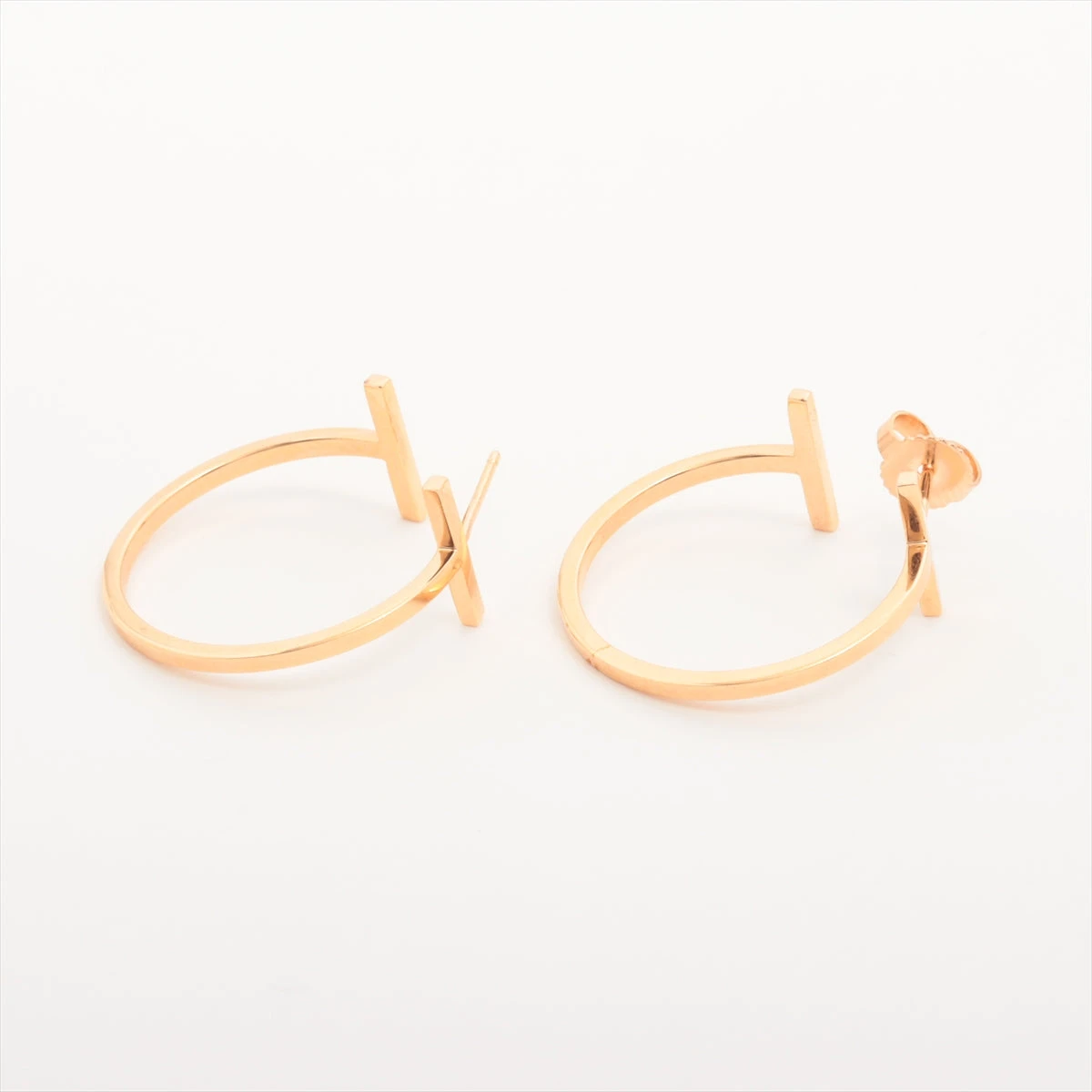 ティファニー Tワイヤー フープ ピアス 750(YG) 4.5g AP097815｜中古  