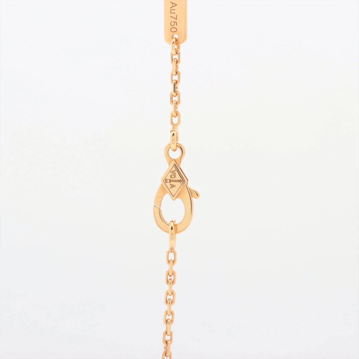 ヴァンクリーフ&アーペル ラッキーアルハンブラ パピヨン タイガーアイ