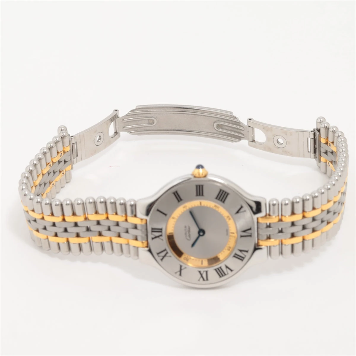 uru⭐︎CARTIERカルティエ腕時計マスト21クォーツSS文字盤シルバー uru