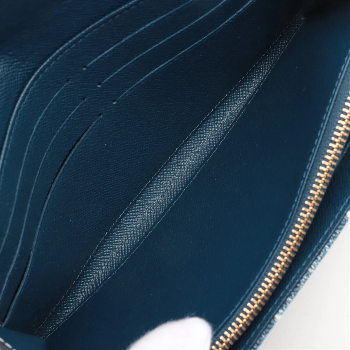 ヴィトン モノグラム ジャガードデニム ポルトフォイユサラ M81183