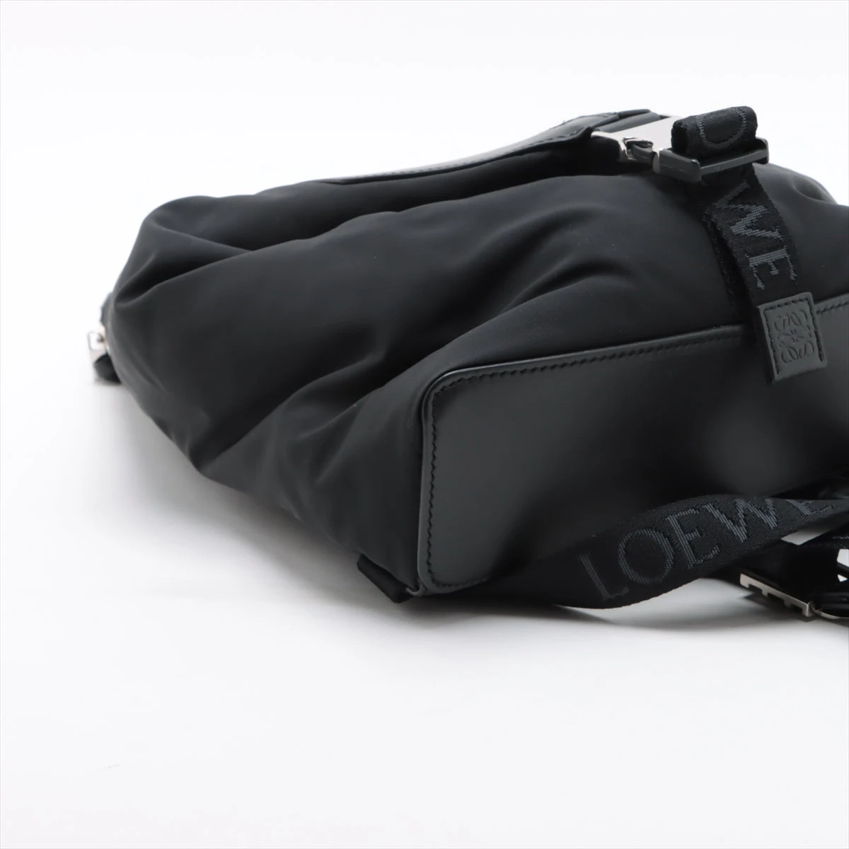 ロエベ コンバーチブル バッグパック ナイロン×レザー バックパック