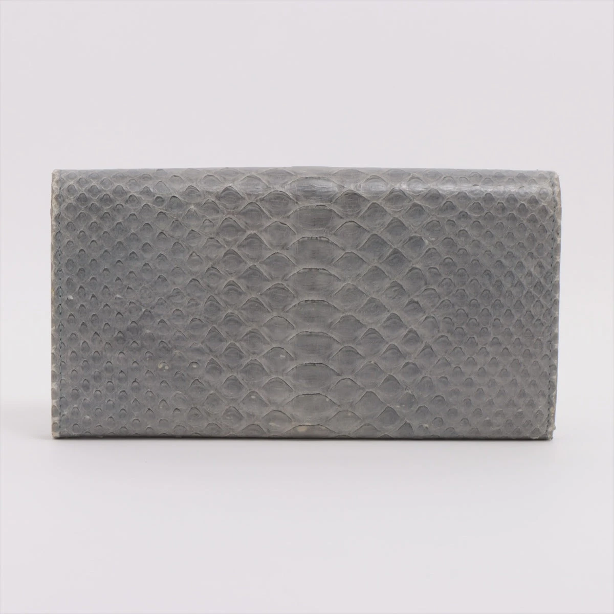 限定価格！ シャネル ココマーク パイソン ラウンドファスナー正規保証付2626 CHANEL - 限定価格！ シャネル ココマーク パイソン ラウンド