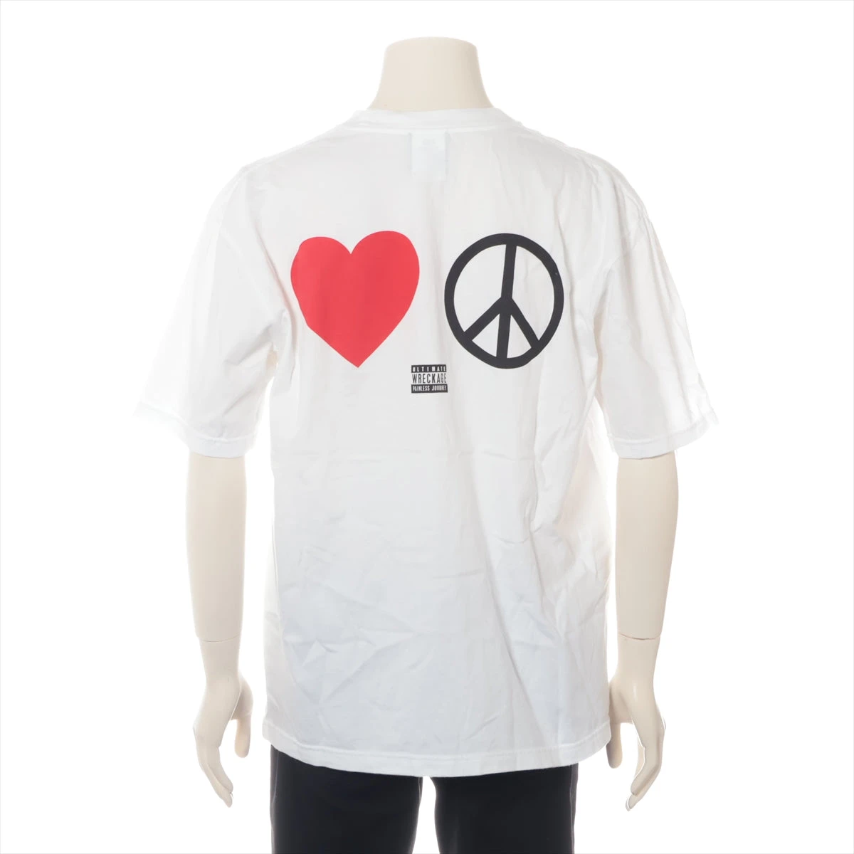 セントマイケル コットン Tシャツ L メンズ ホワイト SM-A23-0000-C31