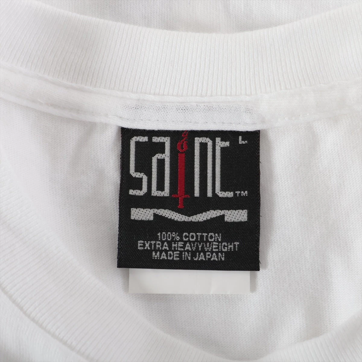 セントマイケル コットン Tシャツ L メンズ ホワイト SM-A23-0000-C31