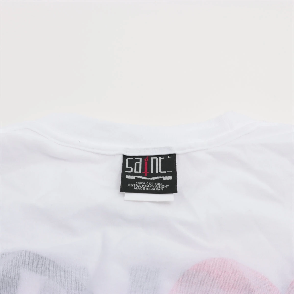 セントマイケル コットン Tシャツ L メンズ ホワイト SM-A23-0000-C31