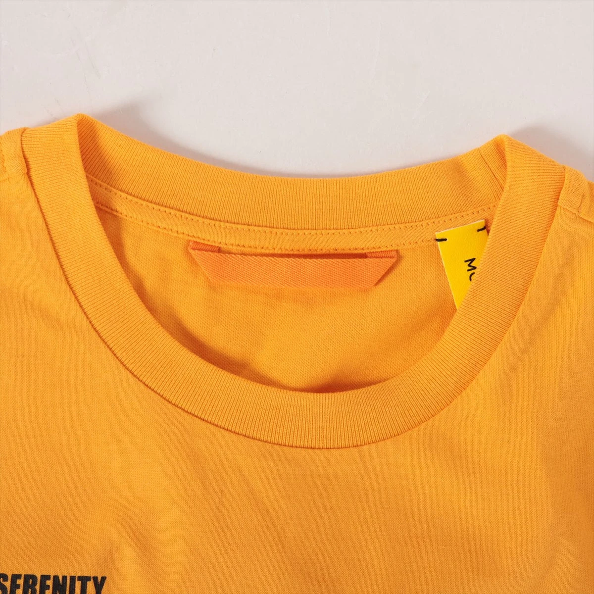 モンクレールジーニアス 20年 コットン Tシャツ S メンズ オレンジ