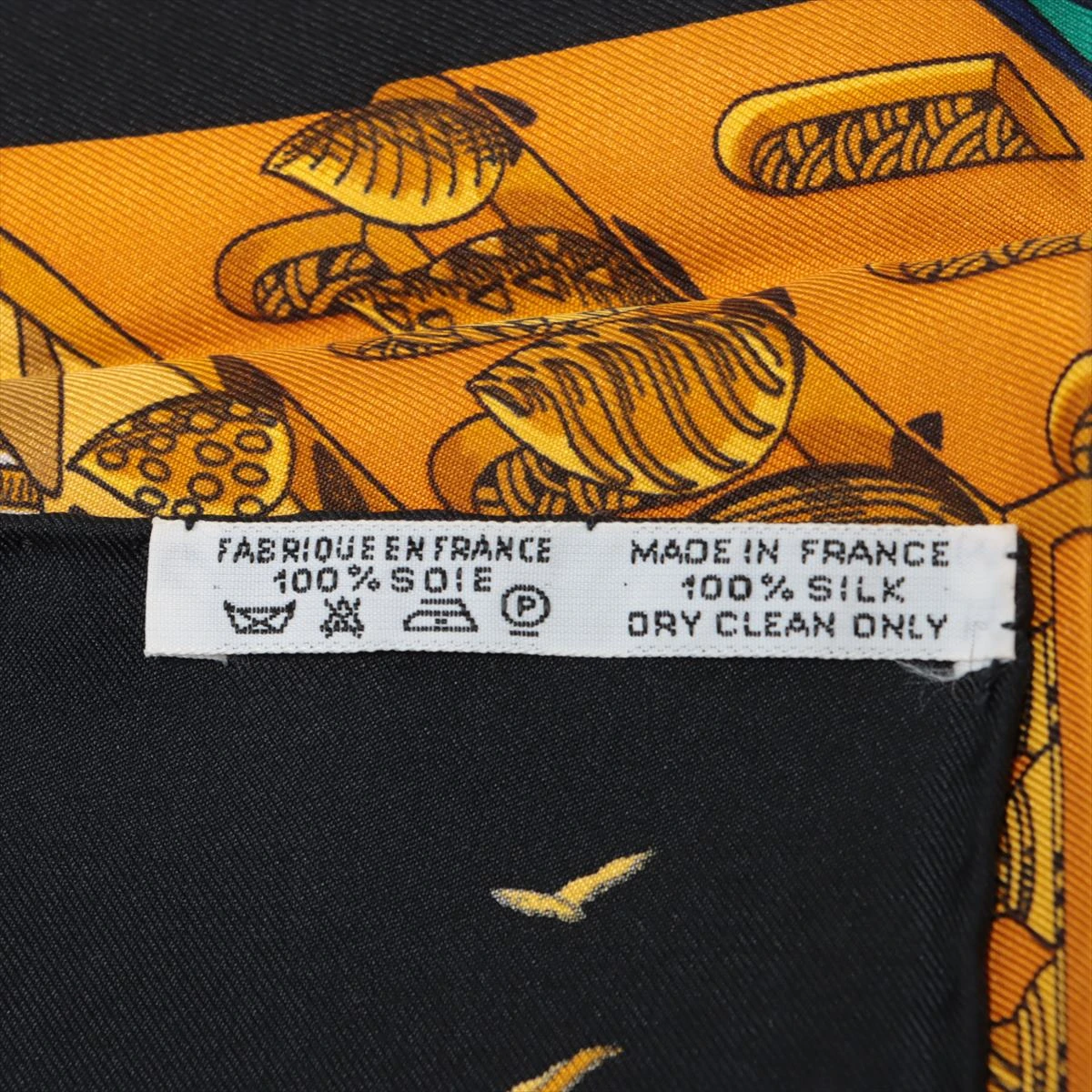 エルメス カレ90 L ATLANTIDE アトランティス大陸 スカーフ シルク