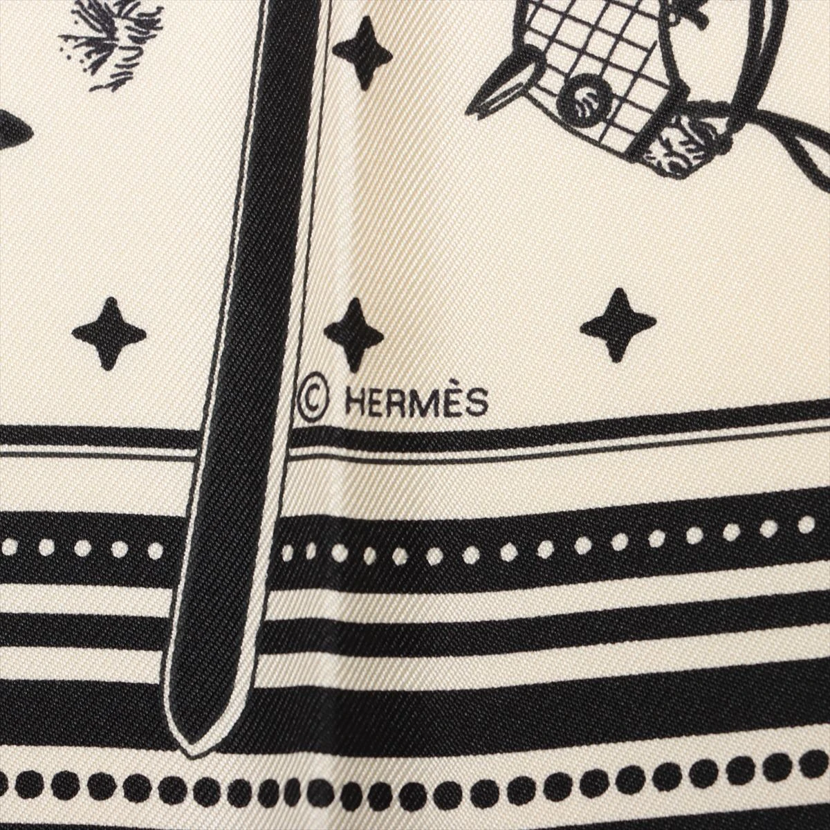 HERMES バンダナ＆京都マーブル 55×55 エルメス カレ55 Couvertures et Tenues de Jour 馬着 京都