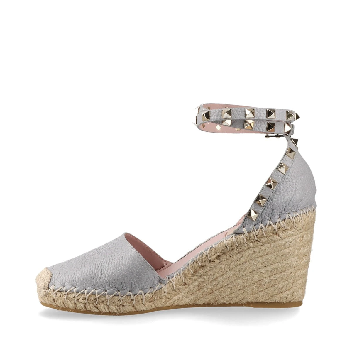 VALENTINO＞＞ロックスタッズ オープントゥ エスパドリーユ エスパドリーユ VALENTINO(ヴァレンティノ) - 海外通販のBUYMA
