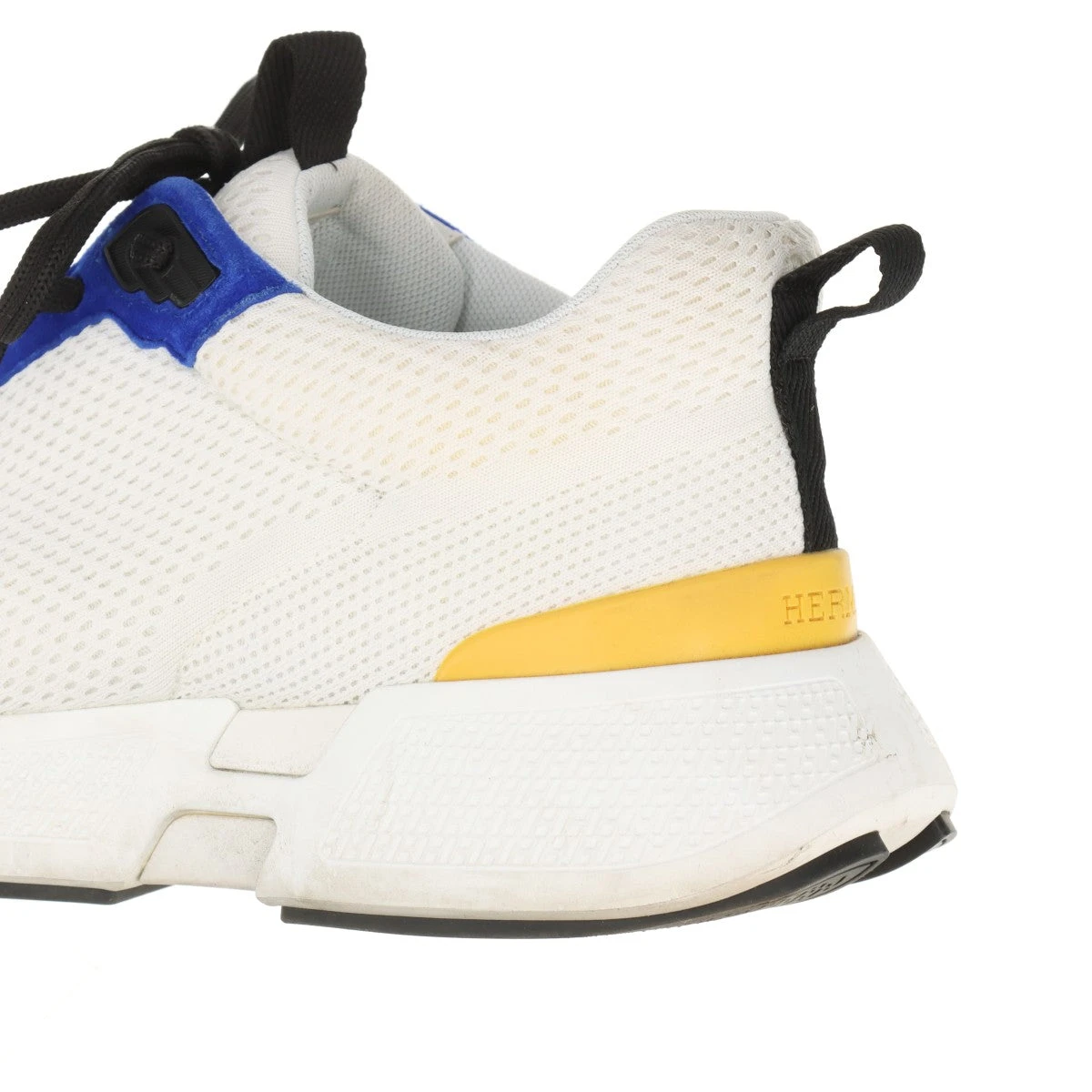 エルメス ヒーローズ メッシュ×スエード スニーカー 41.5 メンズ