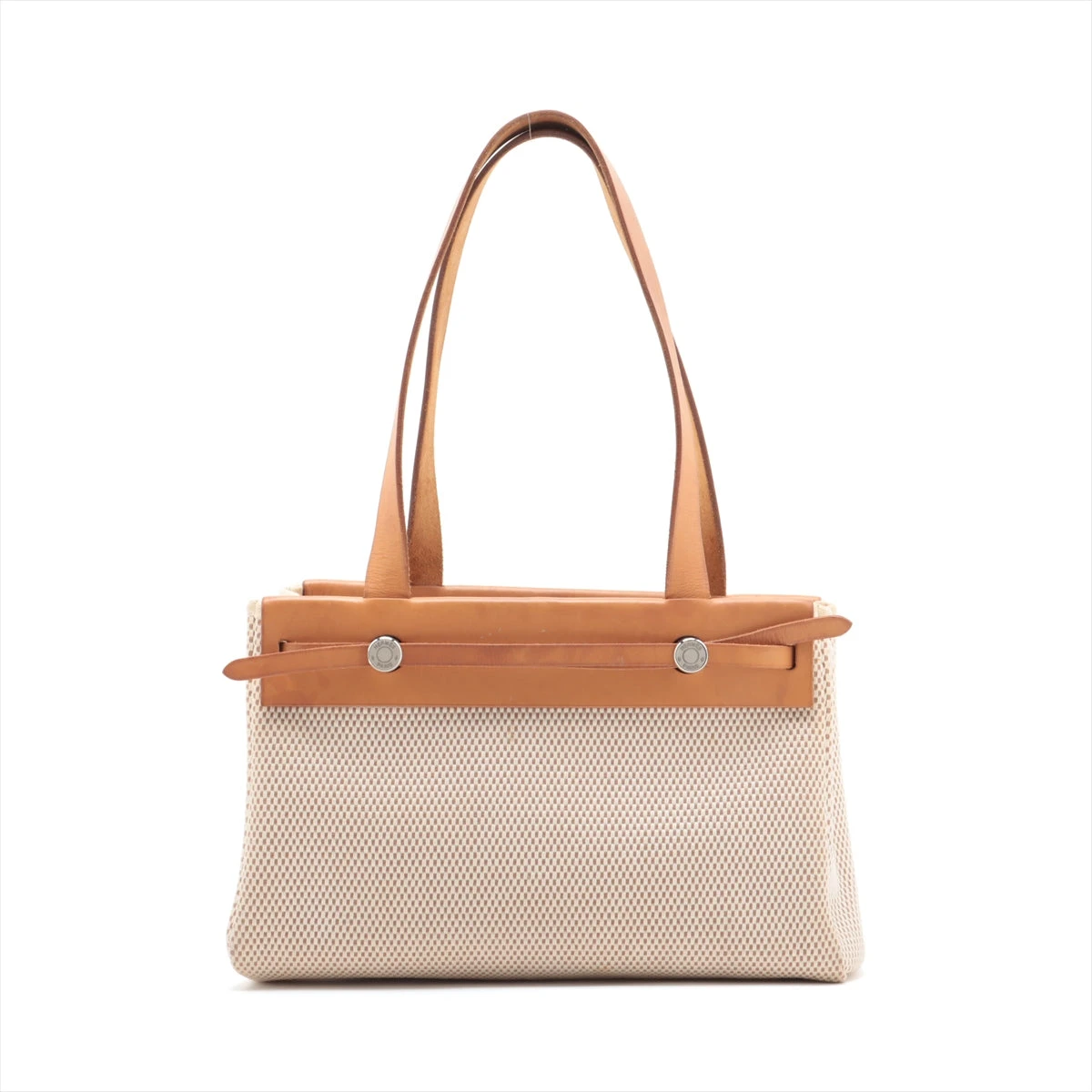 【VINTAGE】HERMES エルメス エールバッグGM エルメスエールバッグGM ナチュラル □B刻印(1998年頃)刻印 ユニ