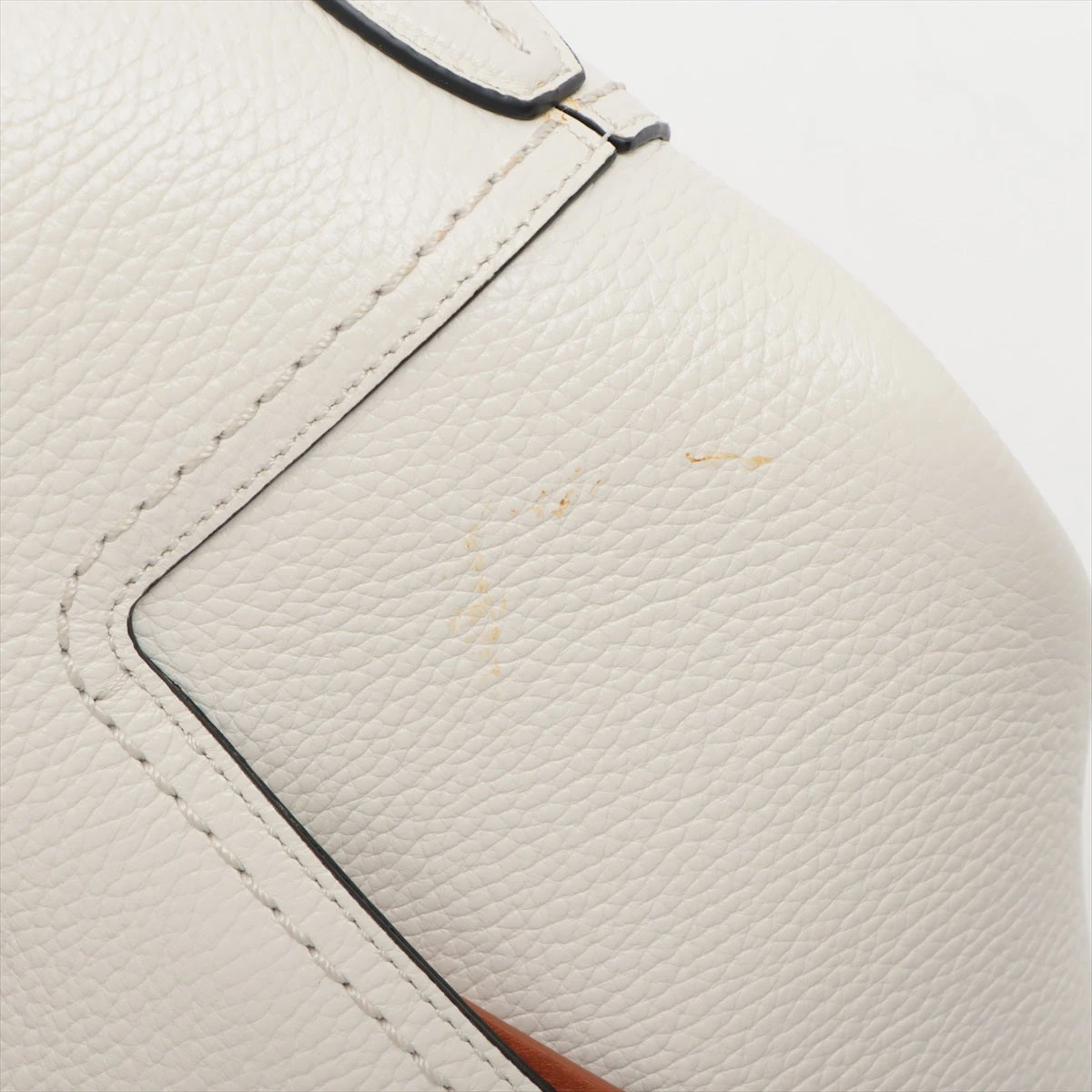 人気 トッズ 2way ダブルTリング トートバッグ ショルダー レザー 白色系 美品 TOD'S トッズ Double T ダブルT ハンドバッグ 2way