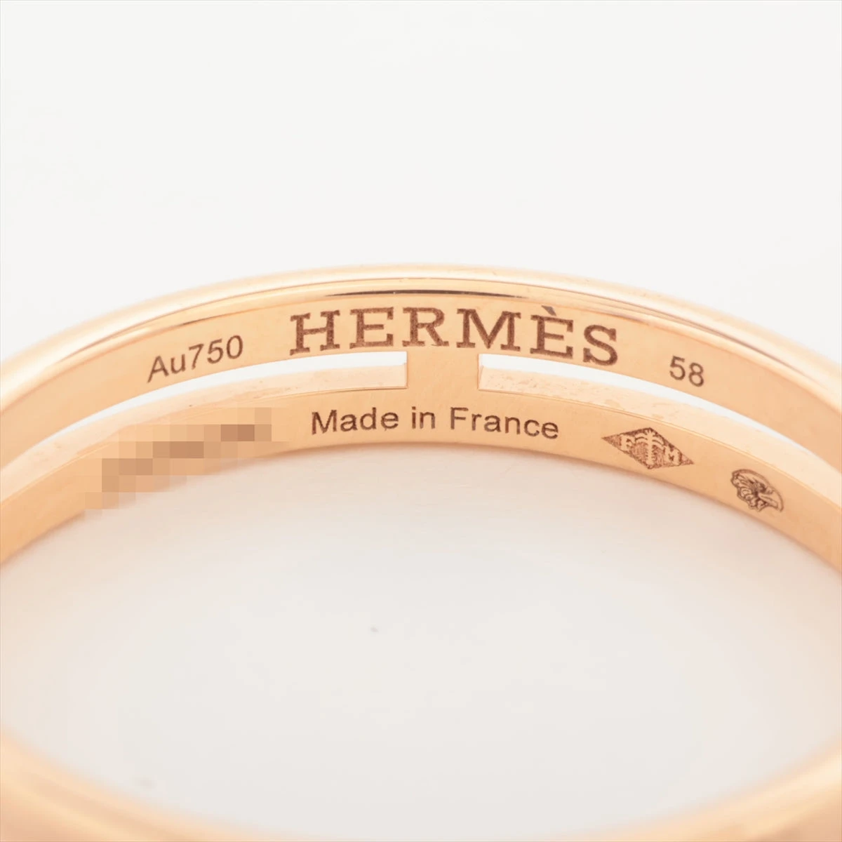 エルメス アリアンヌ リング 750(PG) 3.3g 58 A3340440｜中古ブランド