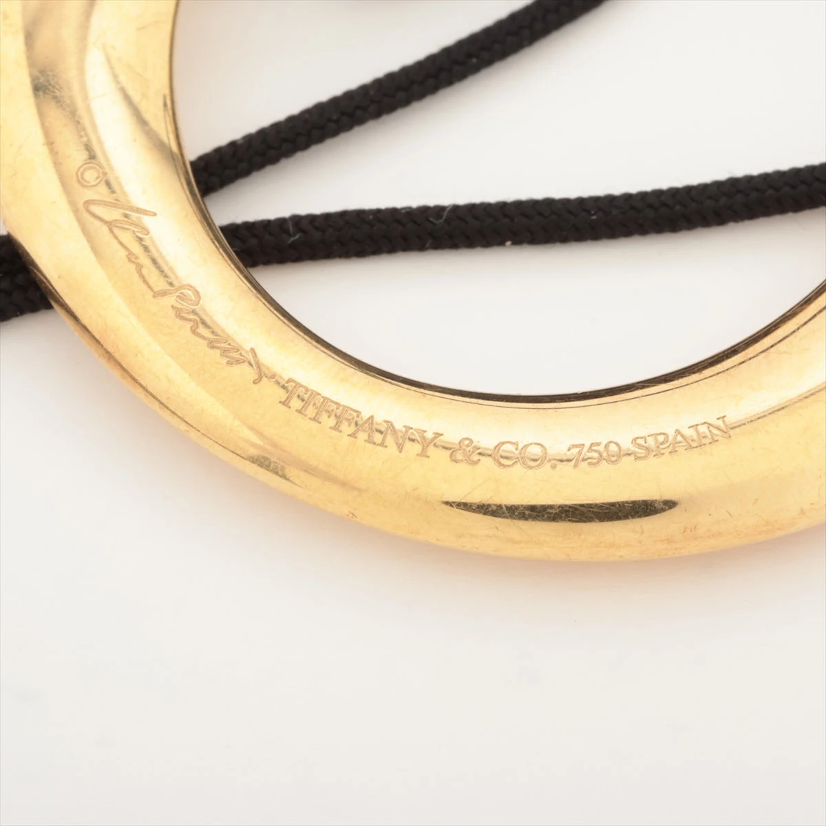 ティファニー セビアナ コードネックレス 750(YG) 13.6g