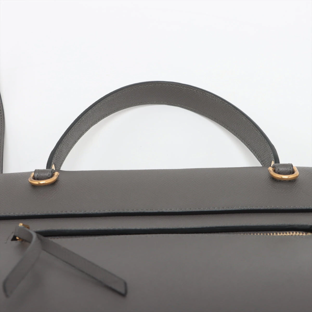 CELINE 2WAY ベルトバッグ ミニ グレージュ CELINE(セリーヌ) / 2way/ベルトバッグミニ/ハンドバッグ
