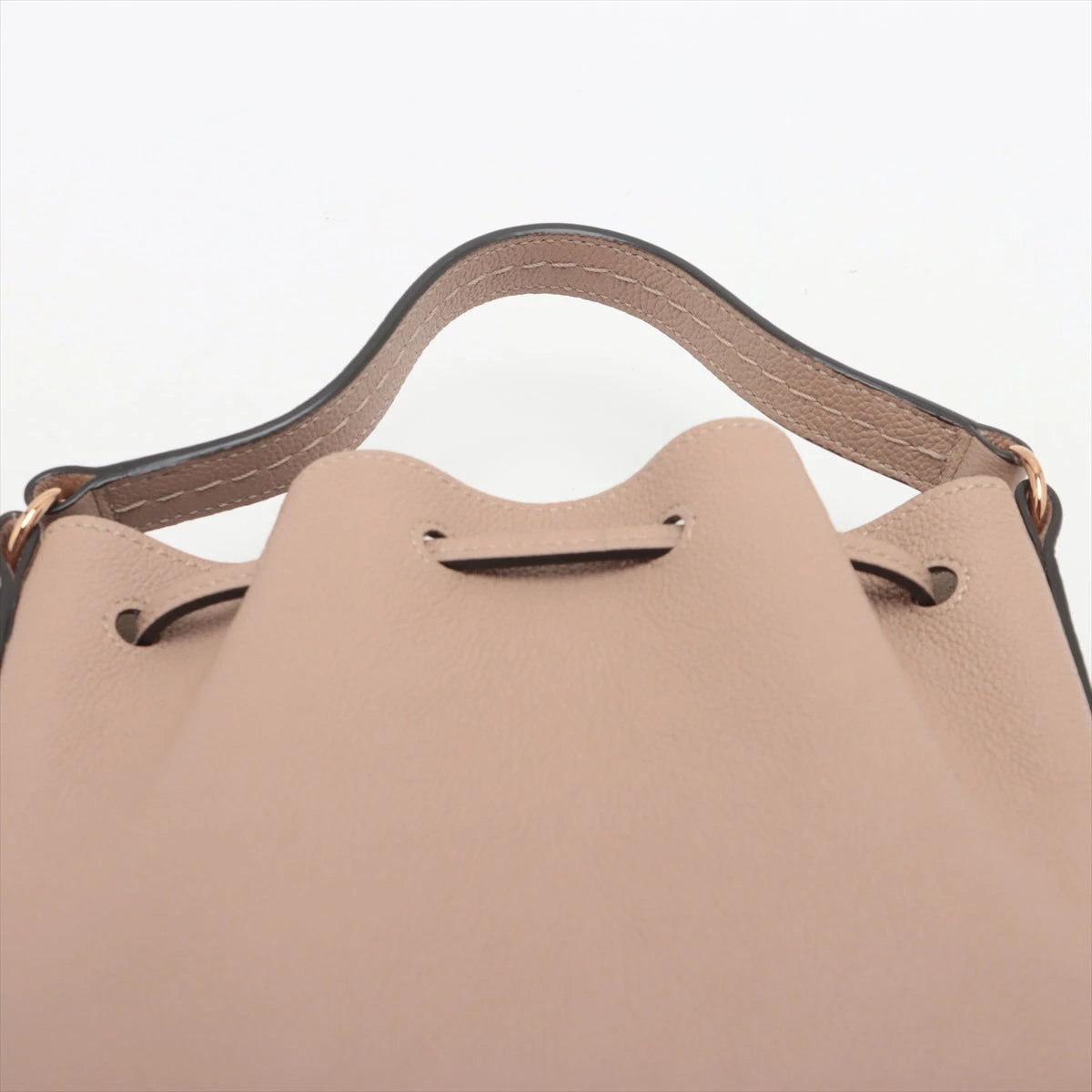 トッズ Tタイムレス レザー 2WAYショルダーバッグ ベージュ