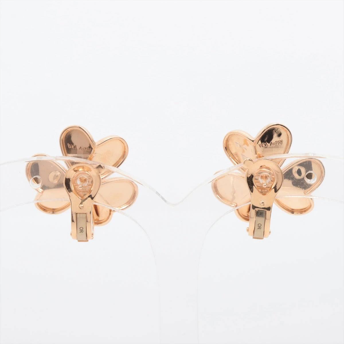 ヴァンクリーフ&アーペル フリヴォル ラージ ダイヤ ピアス 750