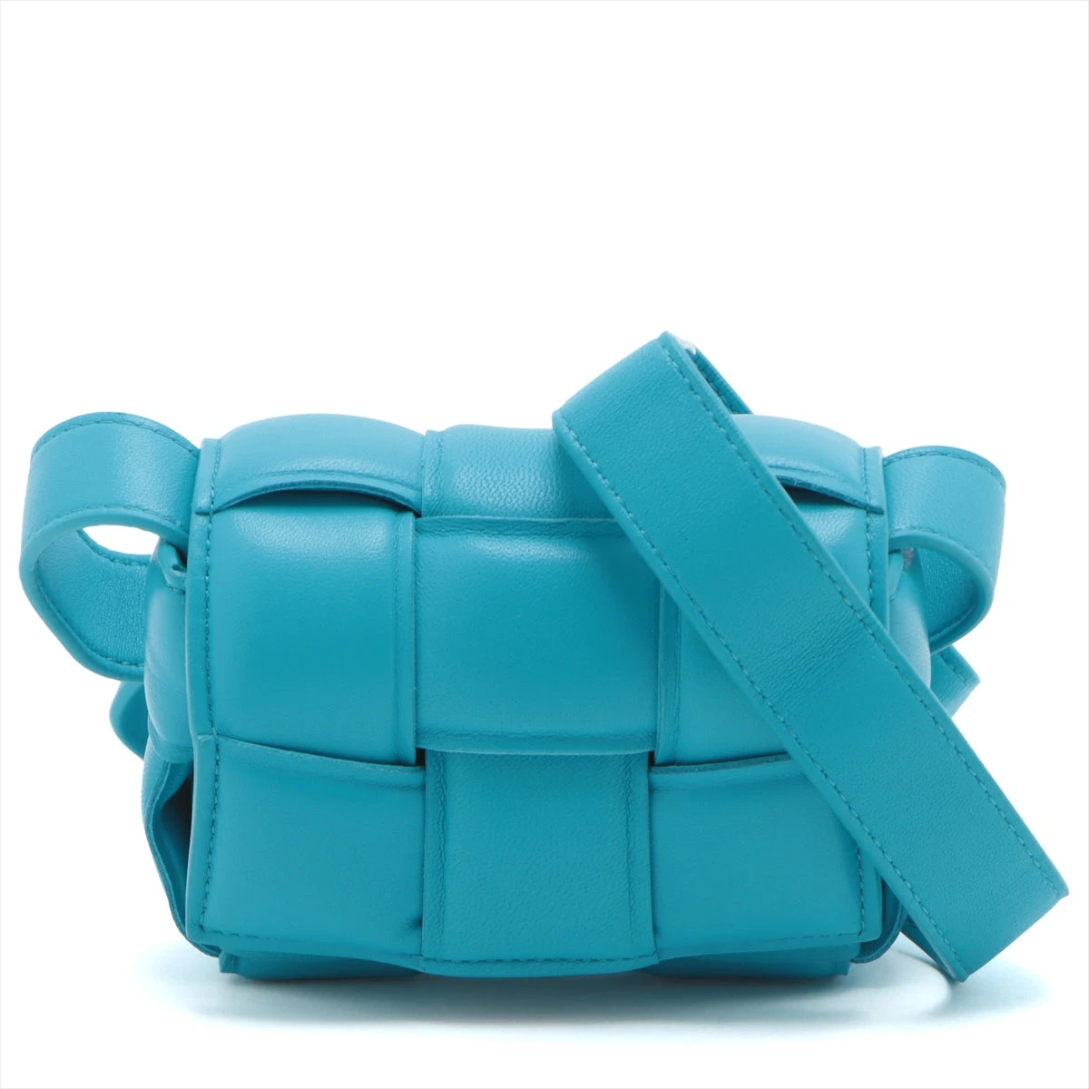 ボッテガヴェネタ マキシイントレチャート パデットカセット レザー  