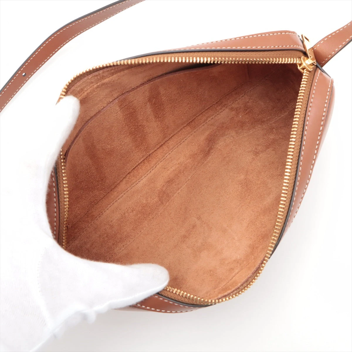 セリーヌ トリオンフ カメラバッグ レザー ワンショルダーバッグ  