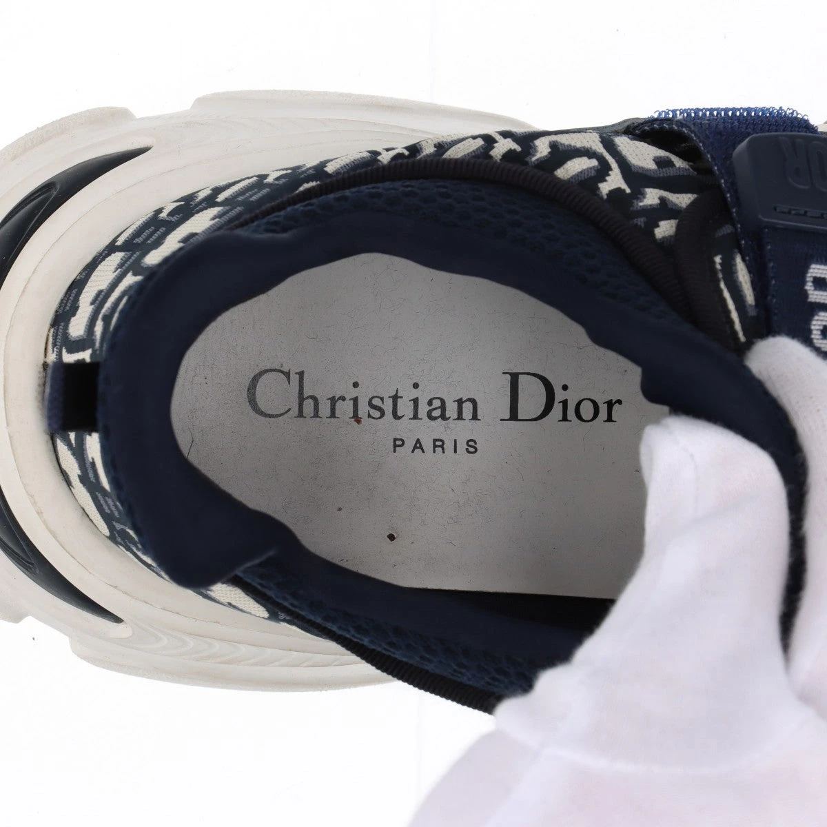 クリスチャンディオール D-WANDER スエード×ファブリック