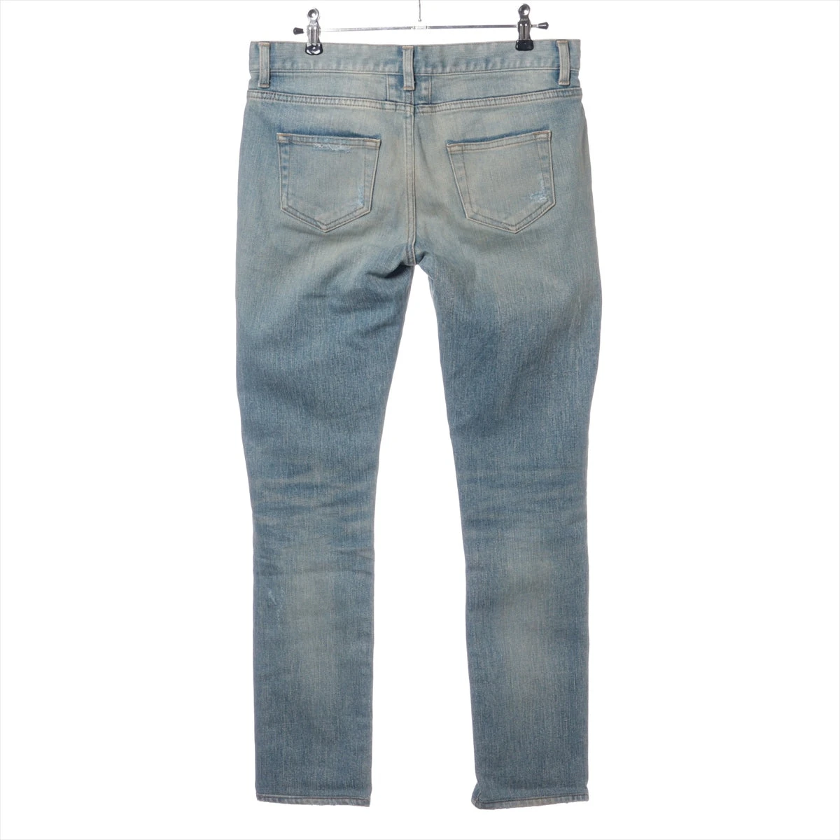 サンローランパリ 15年 コットン×ポリウレタン デニムパンツ 27 メンズ 