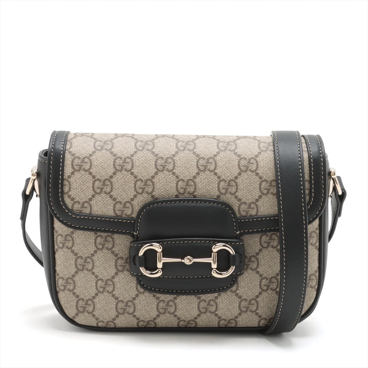グッチ GGスプリーム ホースビット 1955 ショルダーバッグ ベージュ  