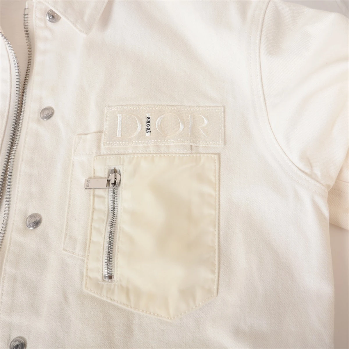 ディオール×サカイ 21AW コットン ジャケット 50 メンズ
