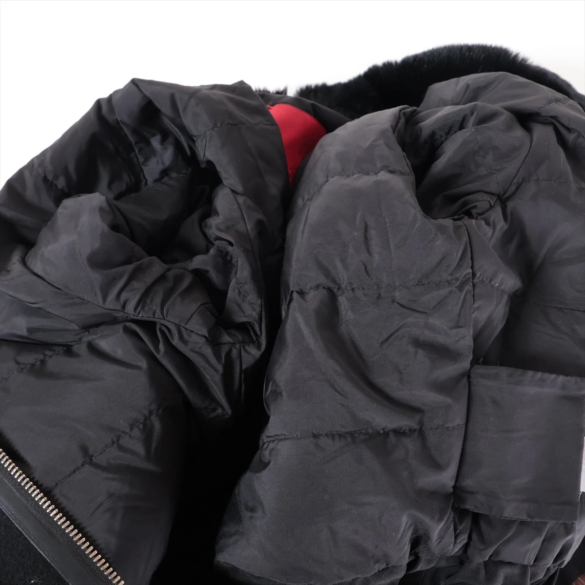 K*E様 モンクレール ガムルージュ ダウンコート　美品　異素材 中古・古着通販】MONCLER GAMME ROUGE (モンクレール ガム ルージュ