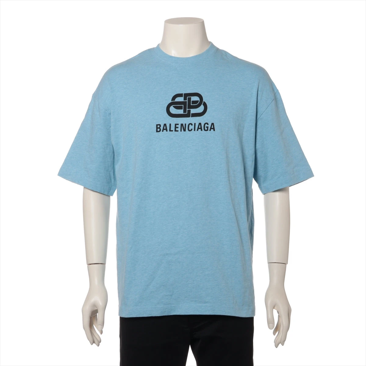 国内正規品 定価7 6万 BALENCIAGA BB OVERSIZE Tシャツ XS 白
