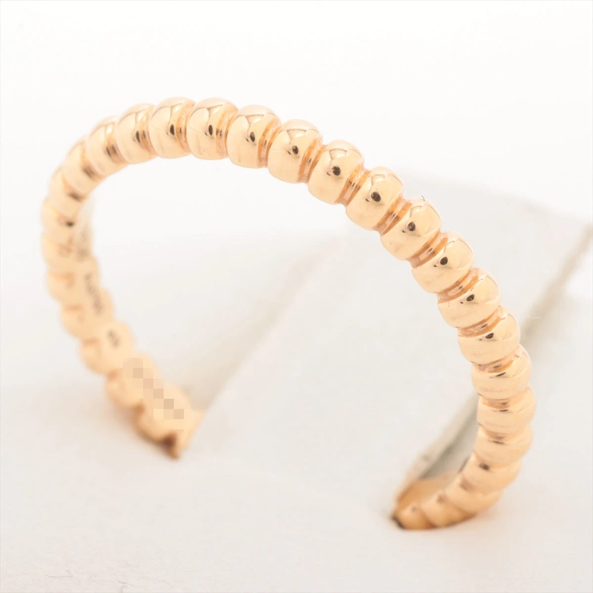 ヴァンクリーフ&アーペル ペルレ リング 750(PG) 2.0g 49