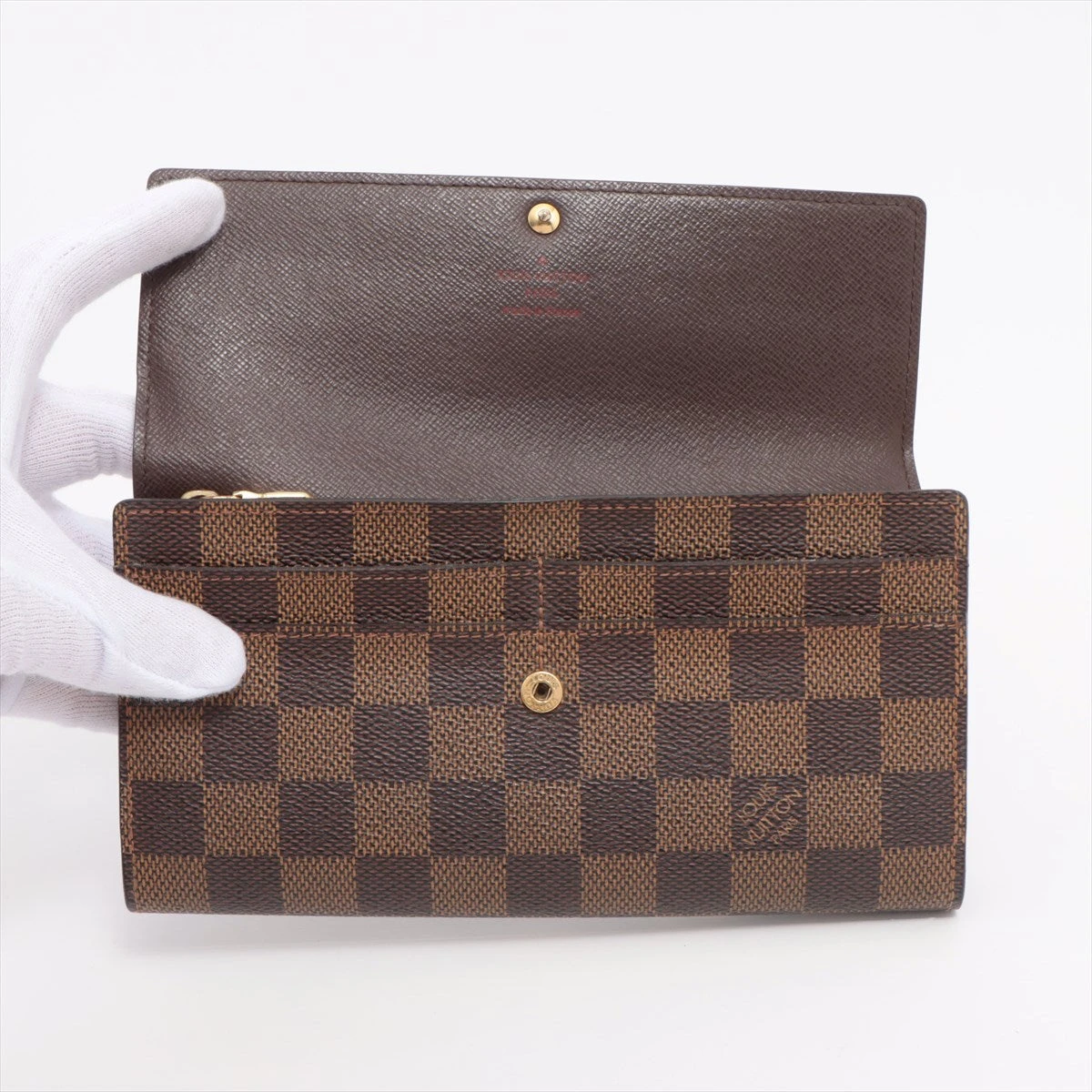 LOUIS VUITTON　ヴィトン　ダミエ　ポルトフォイユサラ　N61734 LOUIS VUITTON ヴィトン ダミエ ポルトフォイユ サラ N61734