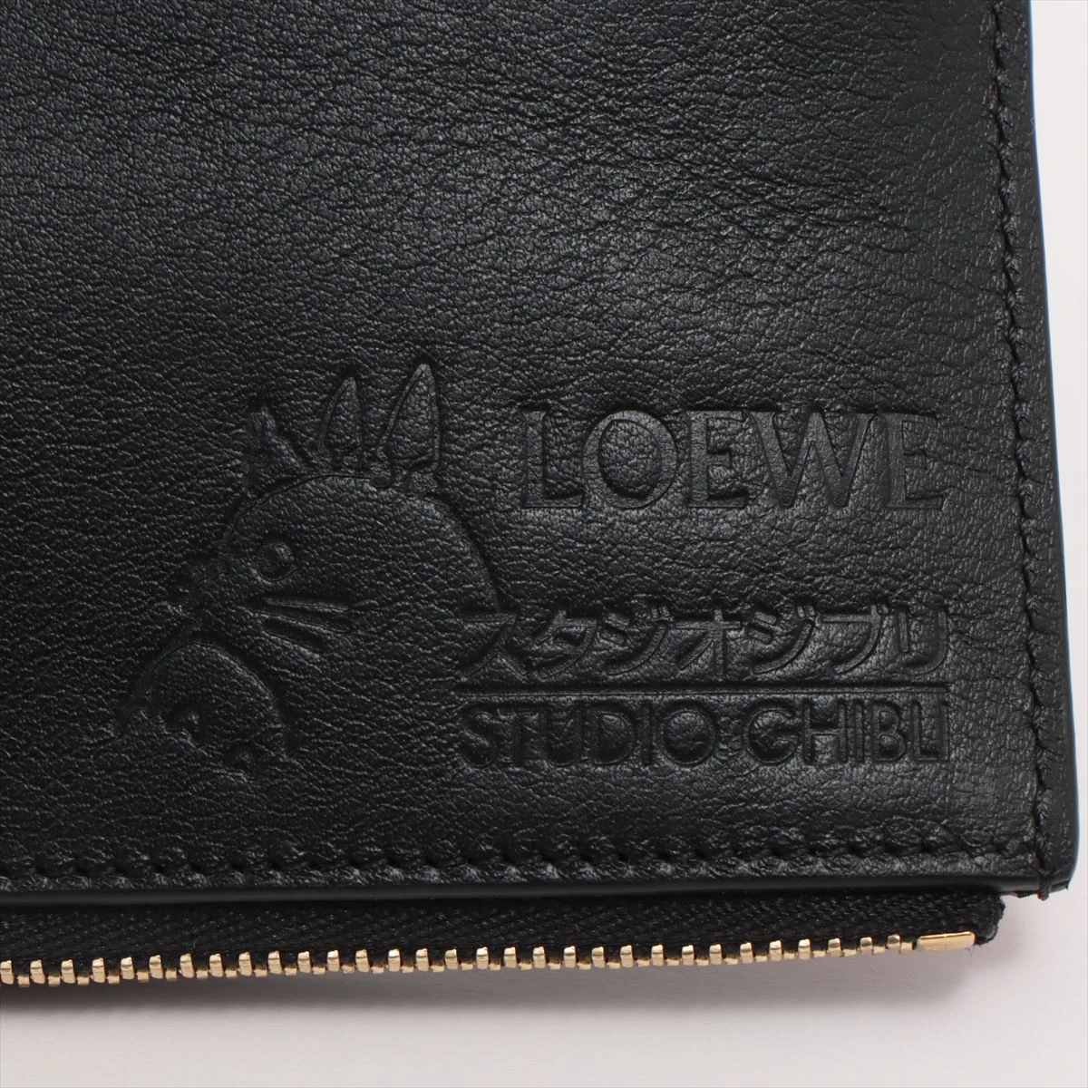 ロエベ×スタジオジブリ アナグラム レザー 財布 レッド カオナシ