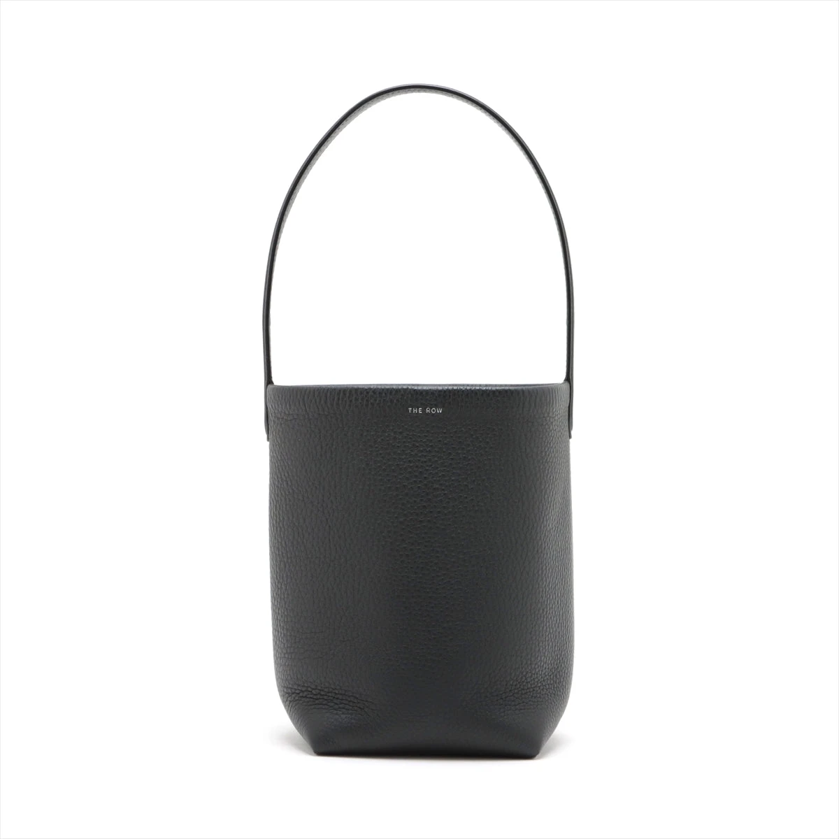 ザロウ パークトート スモール レザー ショルダーバッグ ブラック