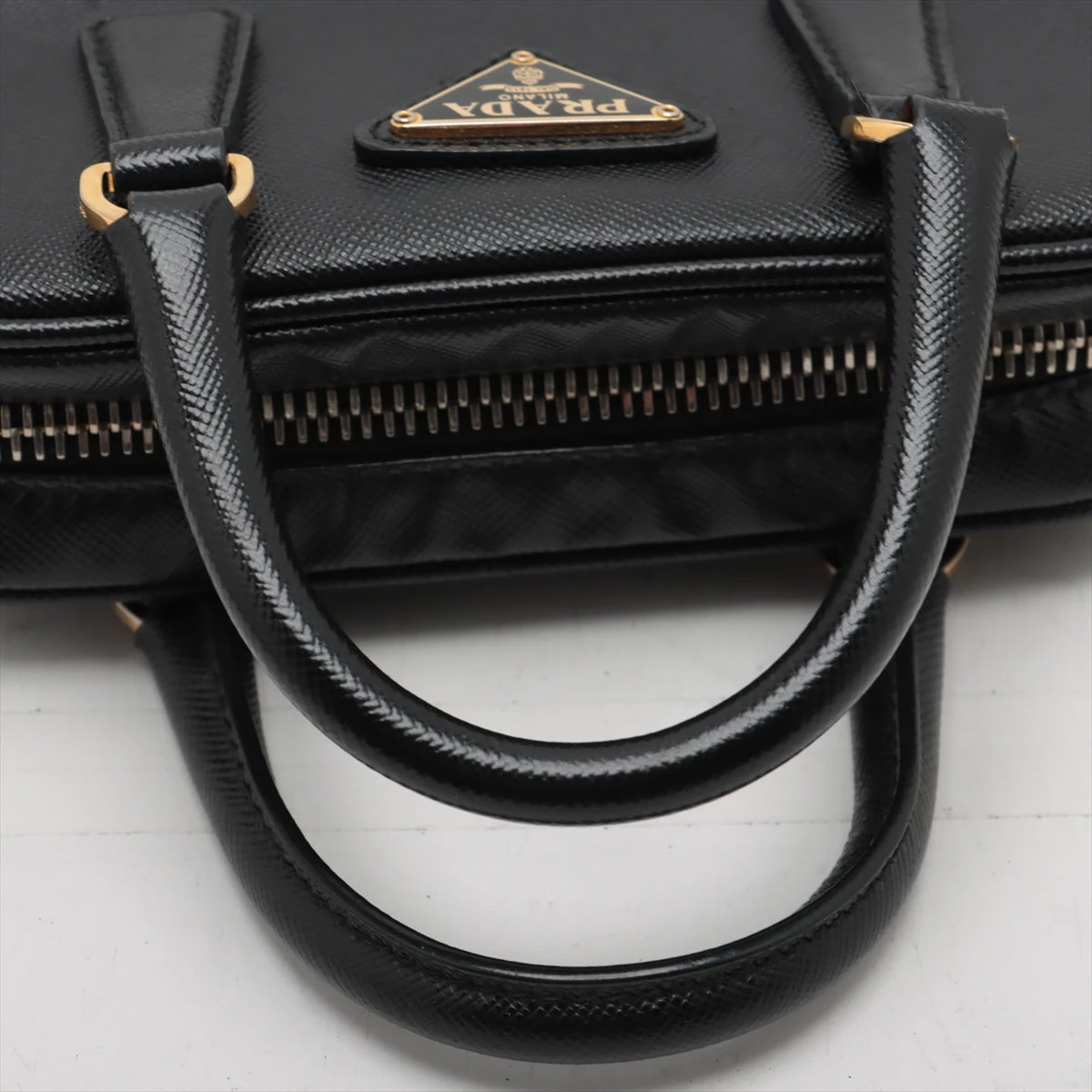 サフィアーノ プラダ サフィアーノ 2WAYハンドバッグ ブラック BL0705 A3348919