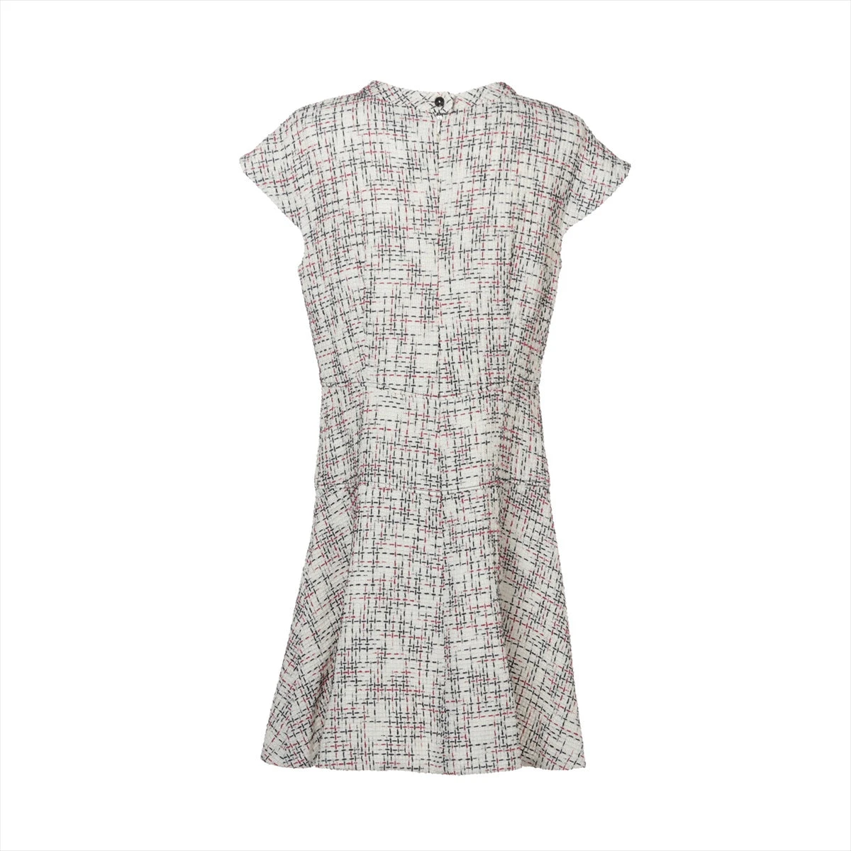 シャネル コットン×アクリル ワンピース 42 レディース マルチカラー 