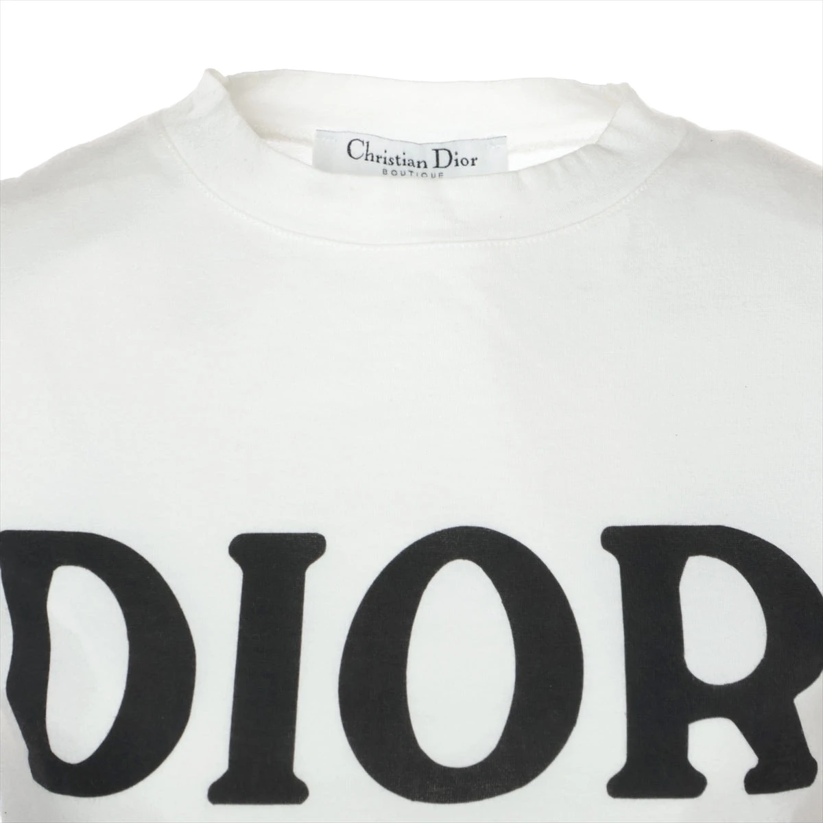 大型セールや時期 クリスチャンディオール レディース M Tシャツ コットン トップス