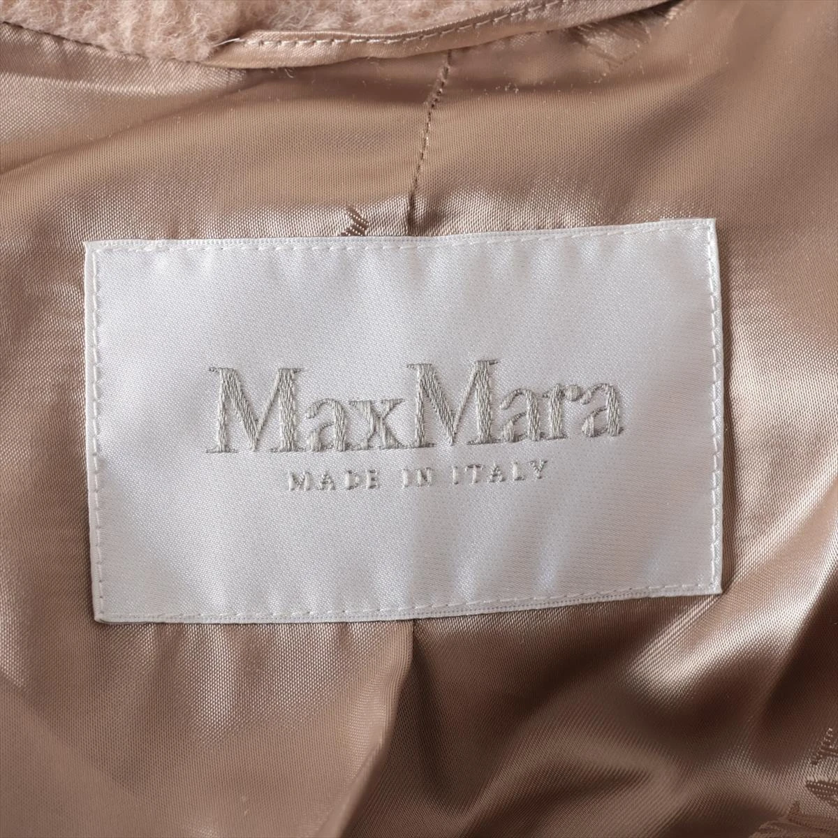 マックスマーラ テディベア ウール×アルパカ コート M