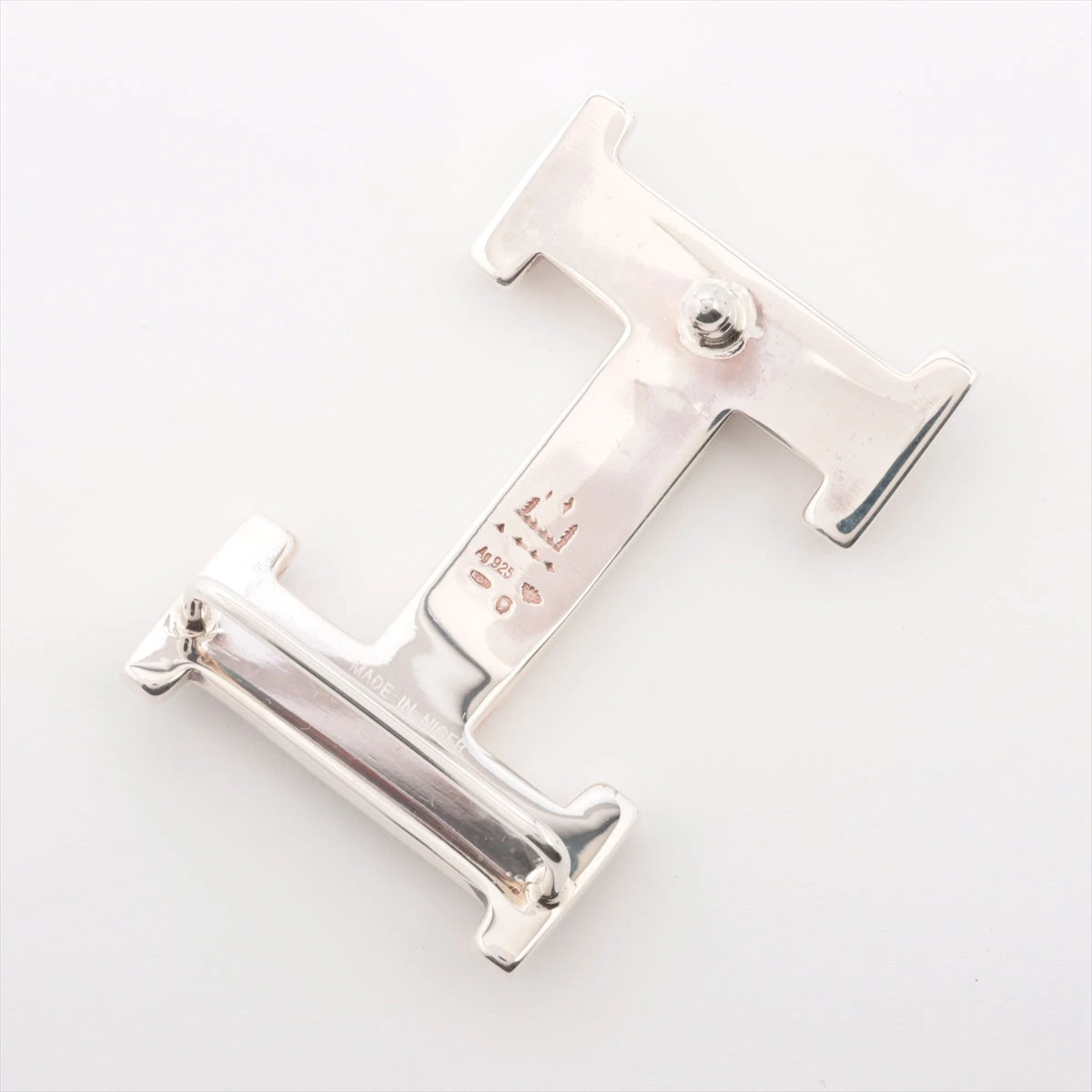 エルメス トゥアレグ Hベルト バックル 925 シルバー A3344486｜中古
