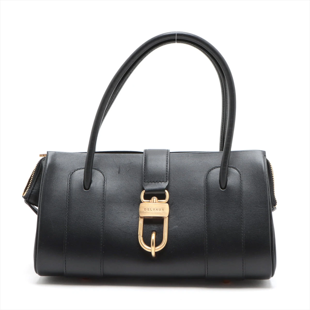DELVAUX 黒 レザー ハンドバッグ 楽天市場】デルヴォー DELVAUX ハンドバッグ 2WAY ショルダー