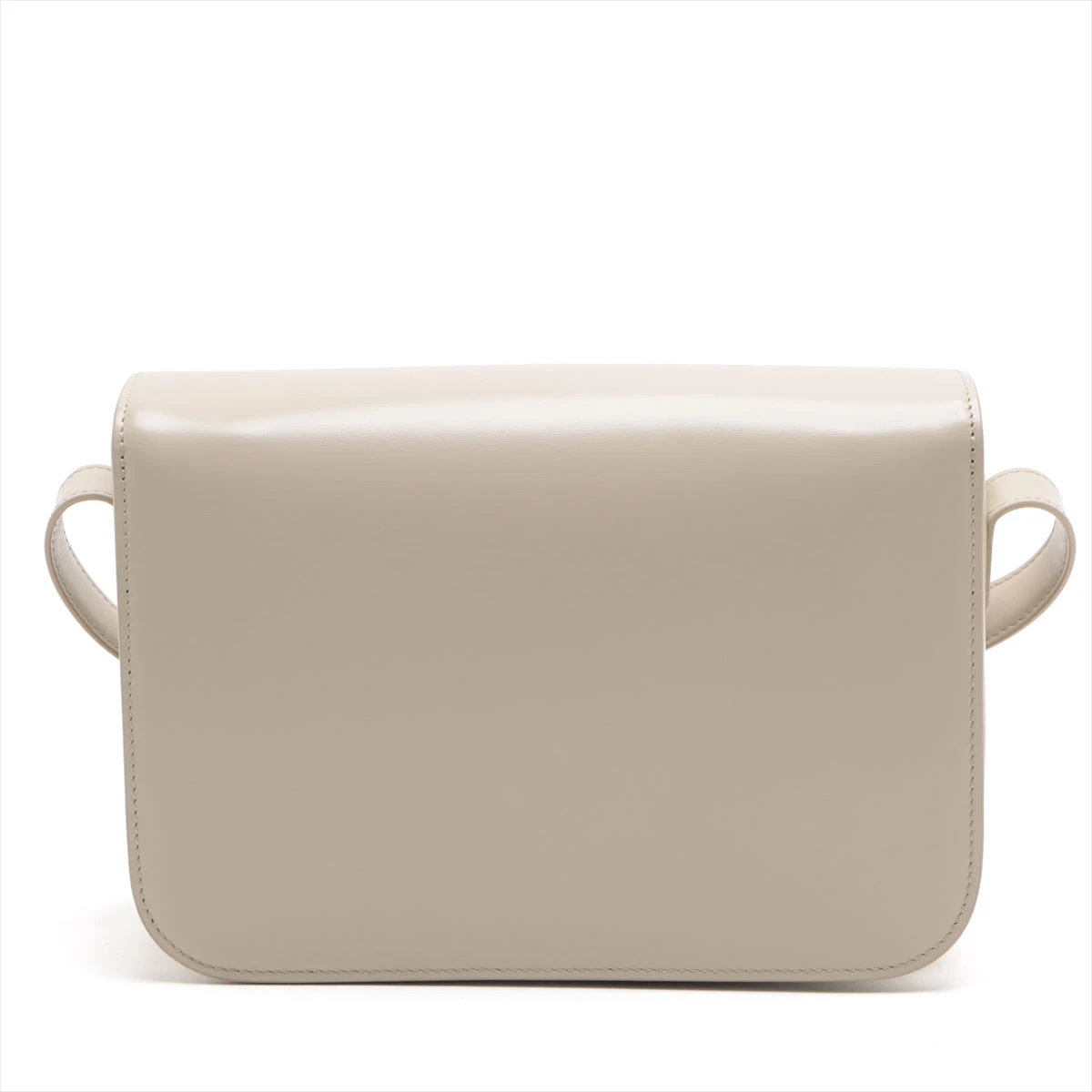 【良品】CELINE(セリーヌ)ハンドバッグ トリオンフ レザー アイボリー CELINE セリーヌ トリオンフ チェーン ショルダーバッグ ピンク