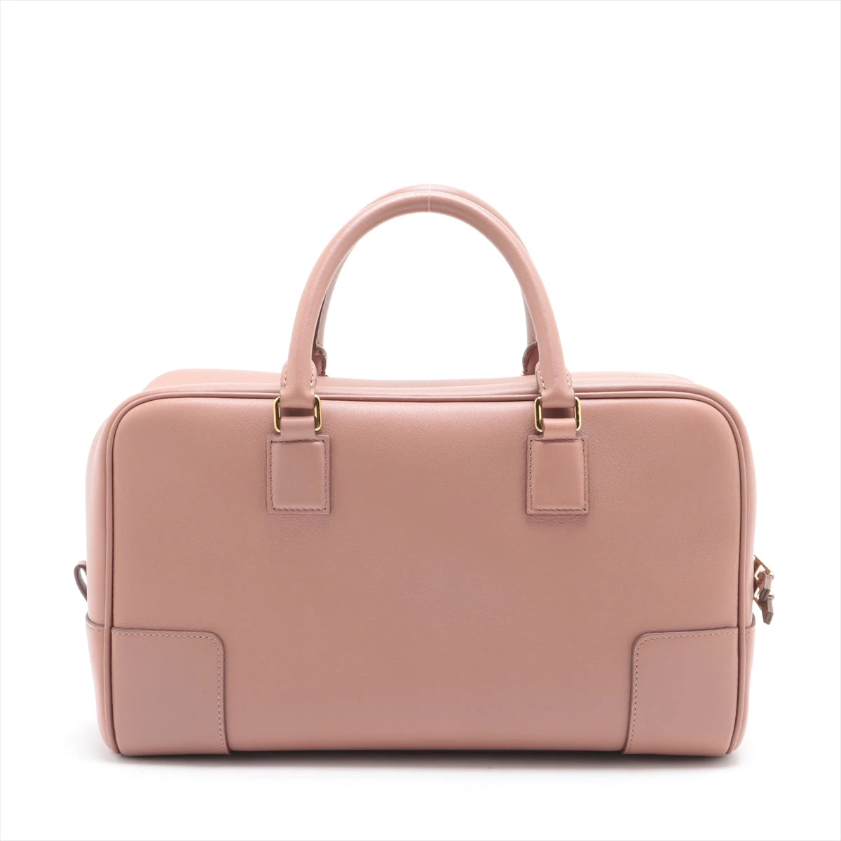 ロエベ アマソナ28 レザー 2WAYハンドバッグ ピンク SU024643｜中古 