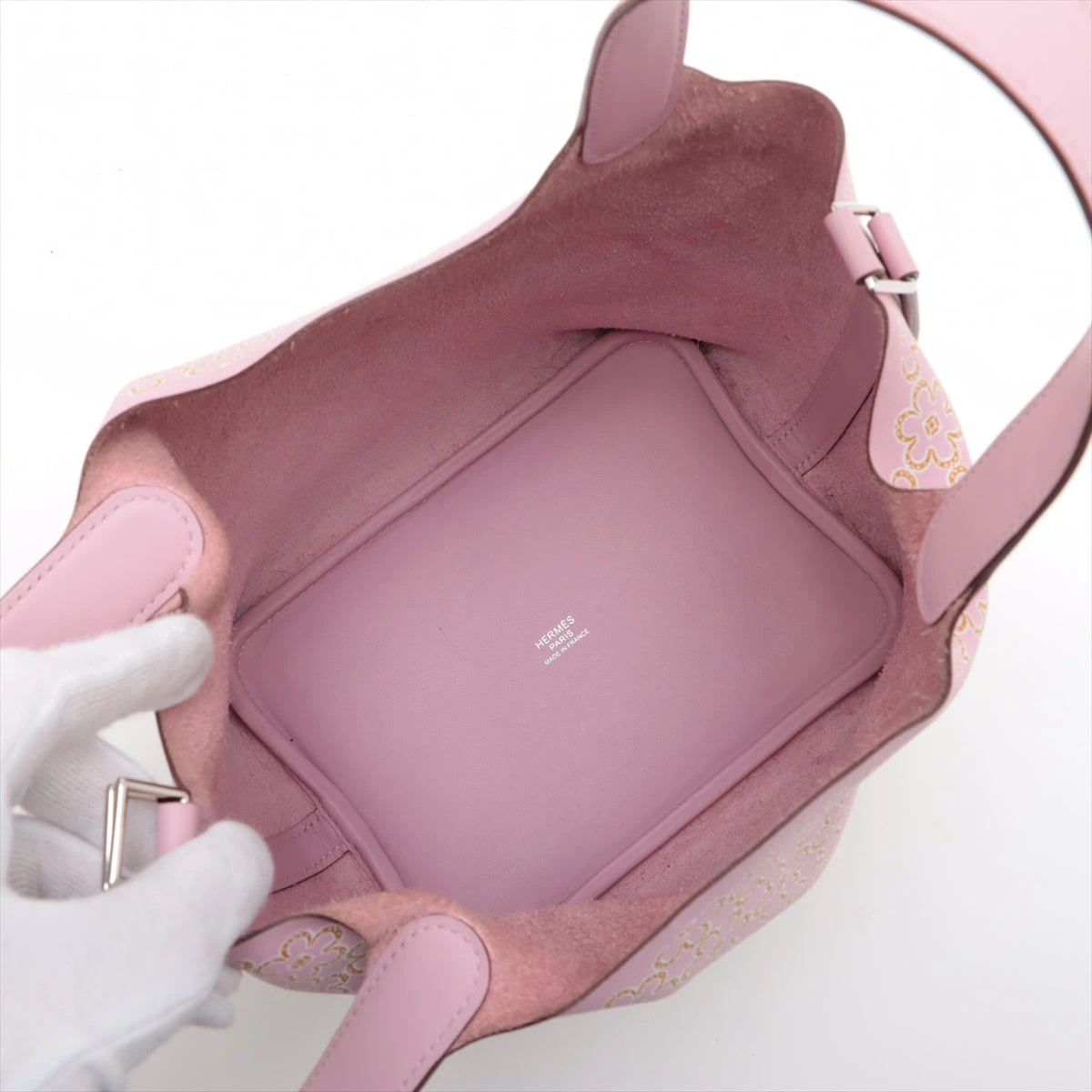 【HERMES】ピコタンロックPM モーヴシルベストル silver金具 エルメス ピコタンロック18/PM モーヴシルベストル トリヨン