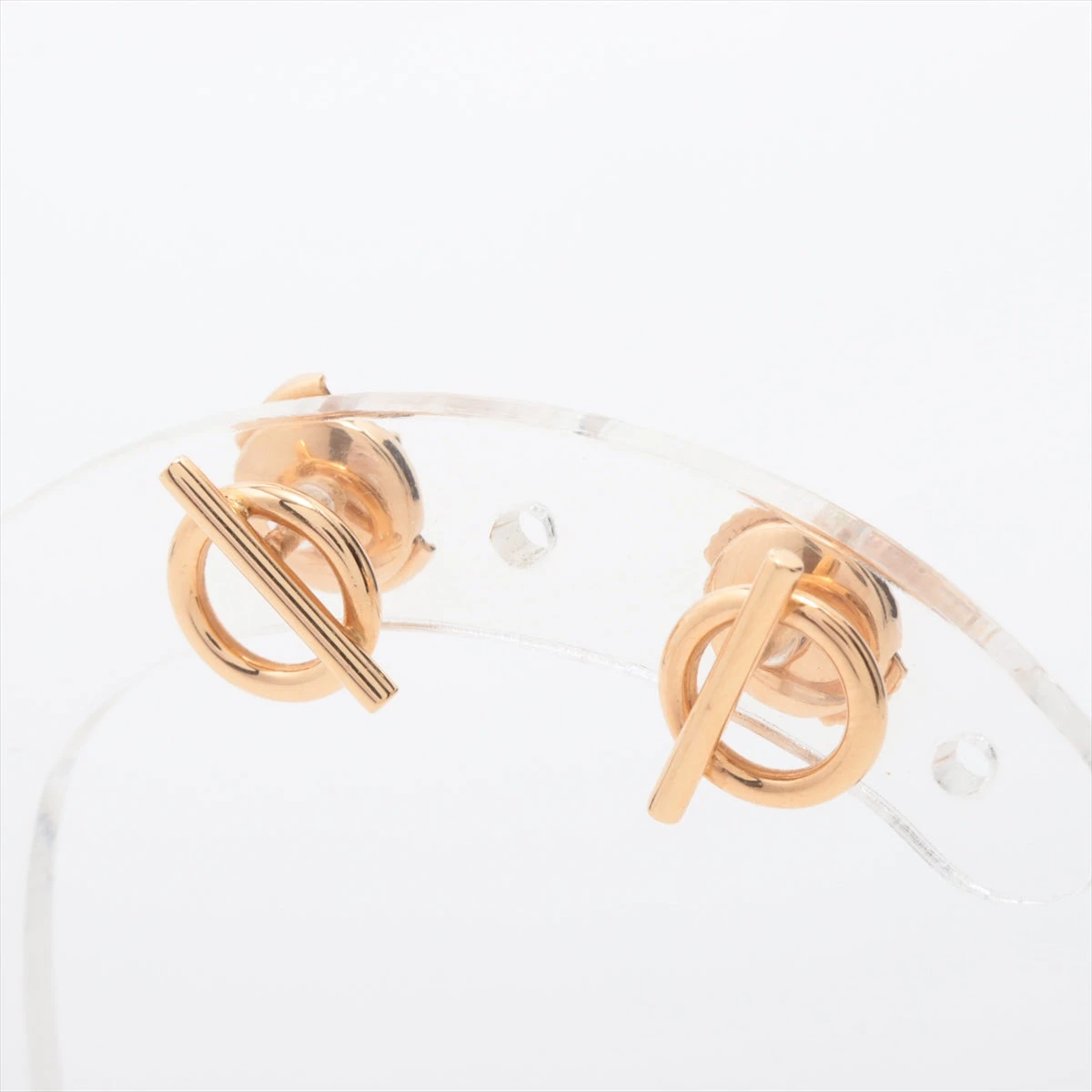 エルメス エシャペ ピアス 750(PG) 2.6g A3321522｜中古ブランド品