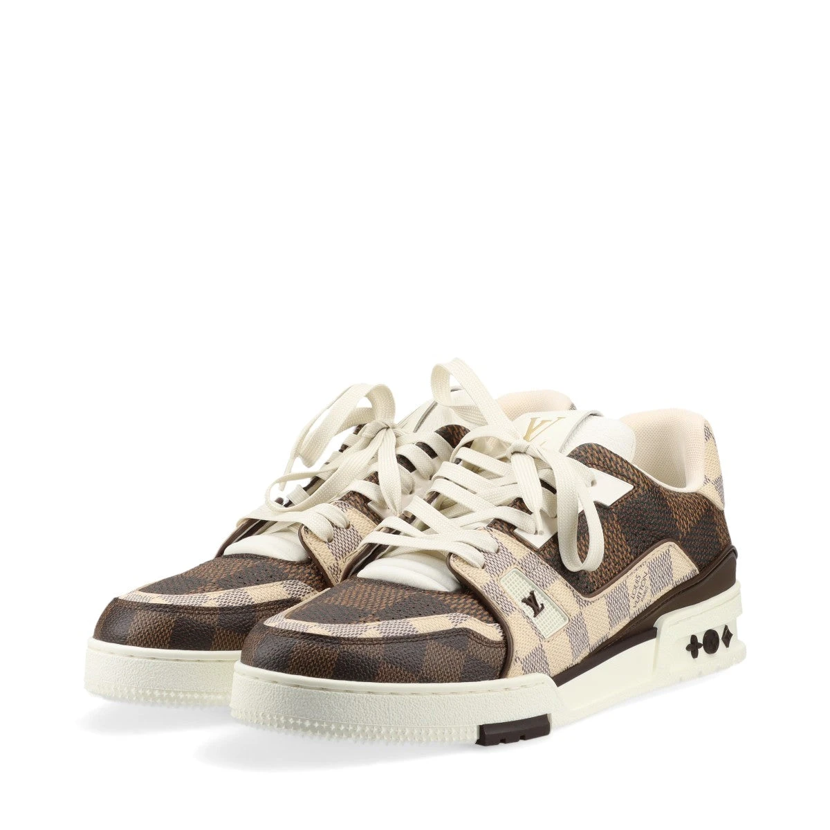 LOUIS VUITTON × NBA アベスライン スニーカー レザー ダーク