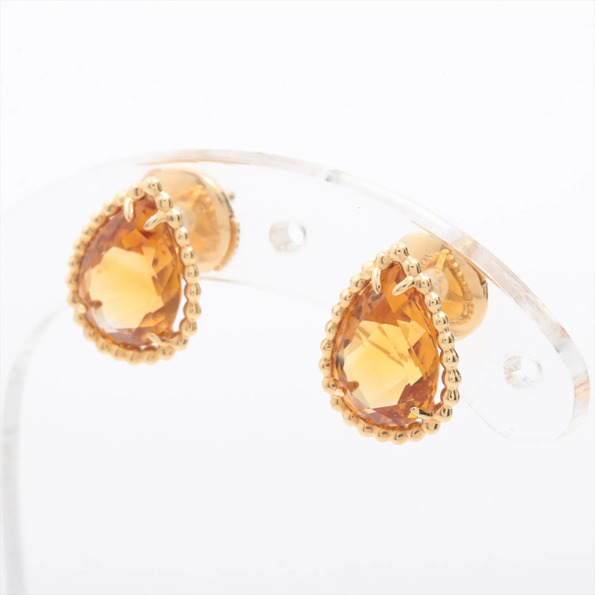 ブシュロン セルパンボエム シトリン ピアス 750(YG) 2.8g JCO01283